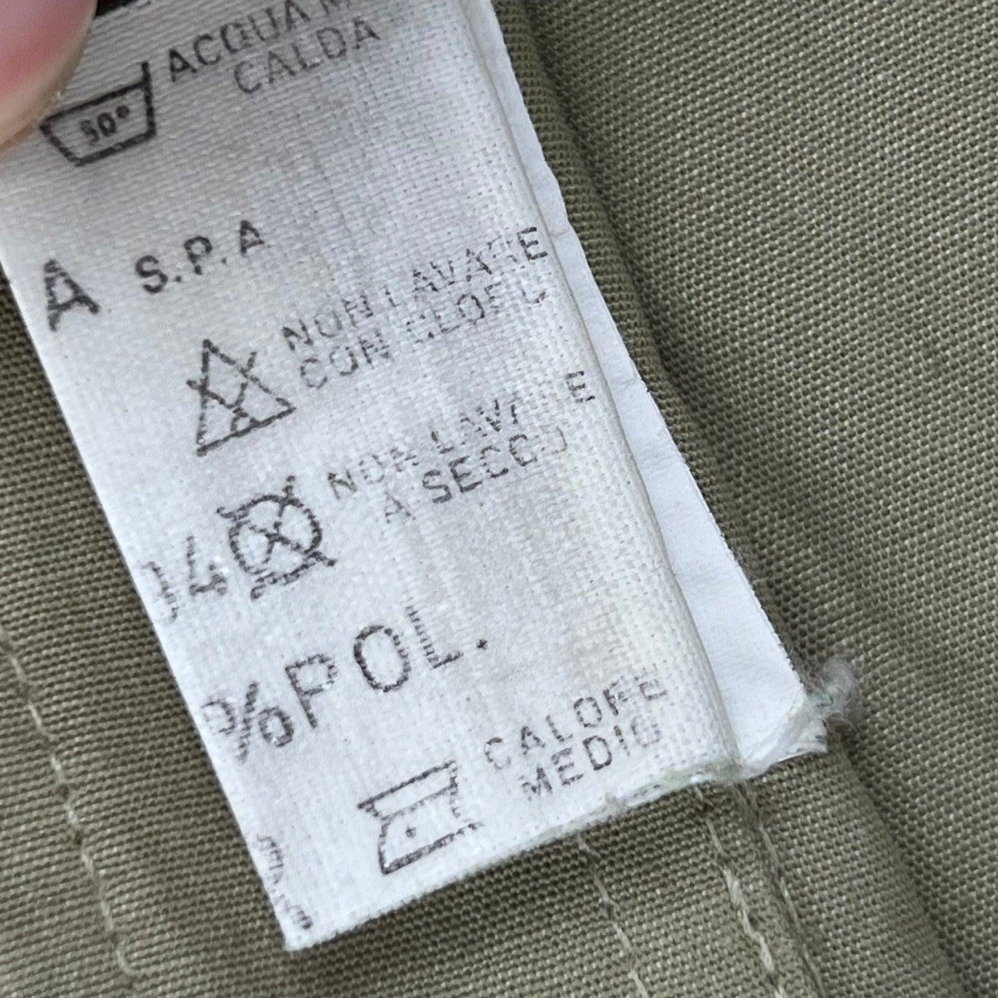 Italian Army Roma 75 Short Sleeve Safari Shirt - Medium