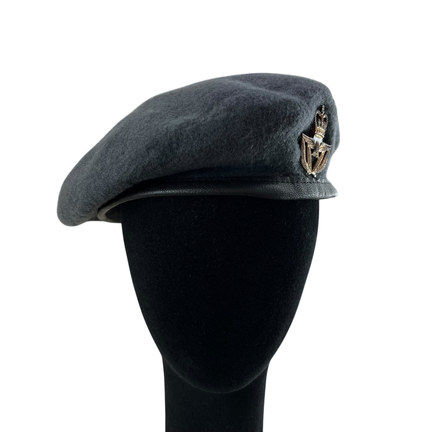British RAF Beret w/ Officer's Badge - Medium 57cm