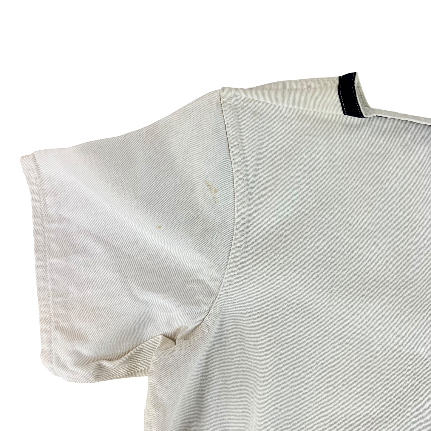 British Royal Navy 40s Class II White Jumper Sailor's Top - Medium