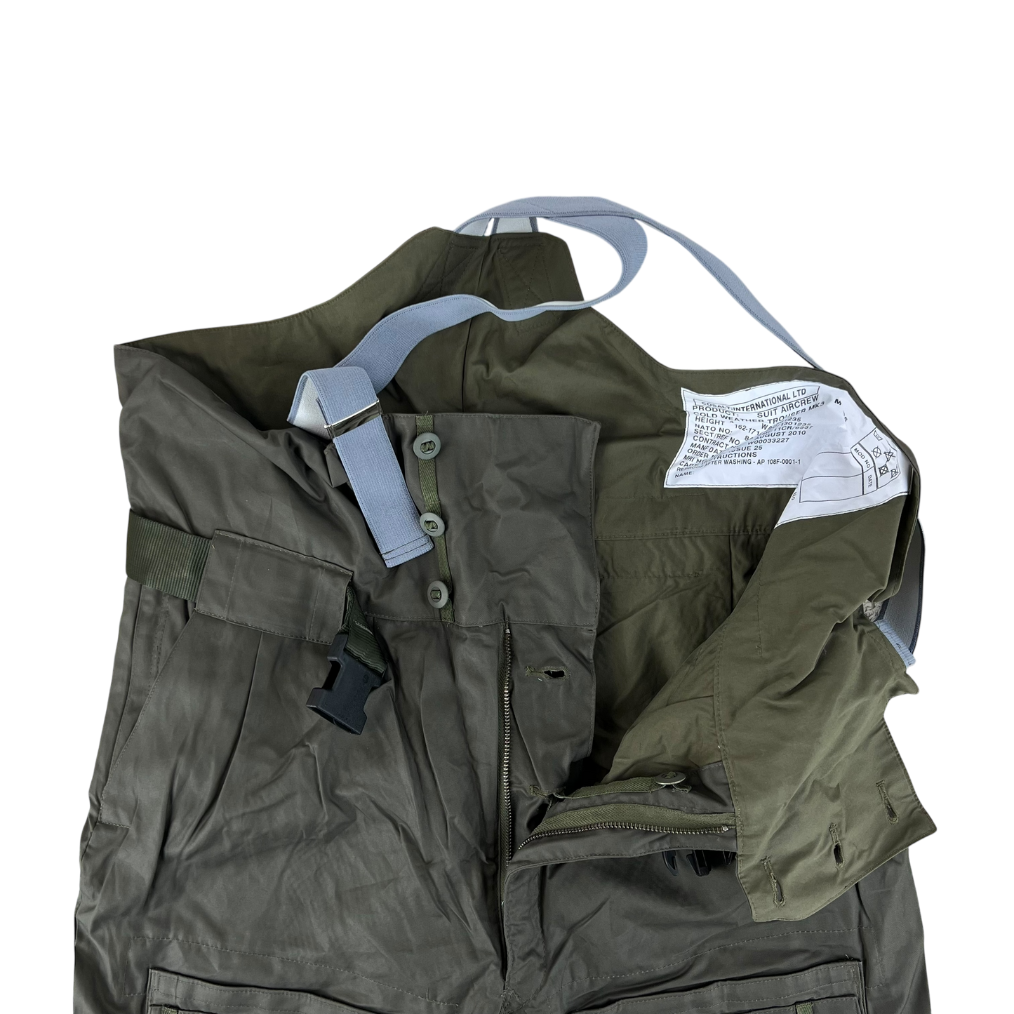 British RAF Beaufort MK3 FR Cold Weather Aircrew Trousers - W40 L27