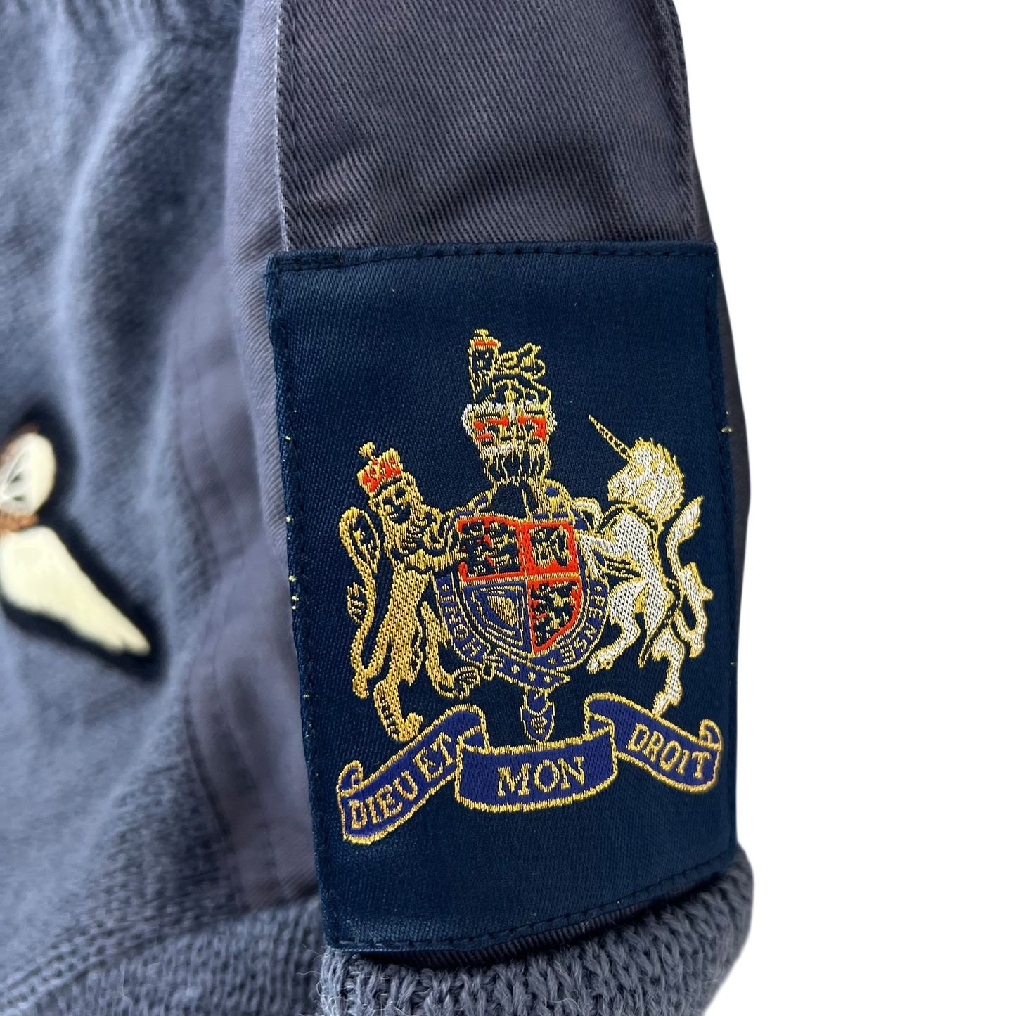 British Royal Air Force RAF Wool V Neck Pullover Jersey Jumper - Large 106cm