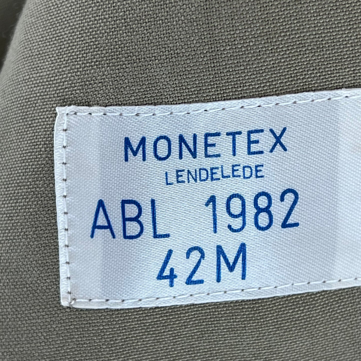 Belgian Army Stone Tropical Dress Jacket - Small