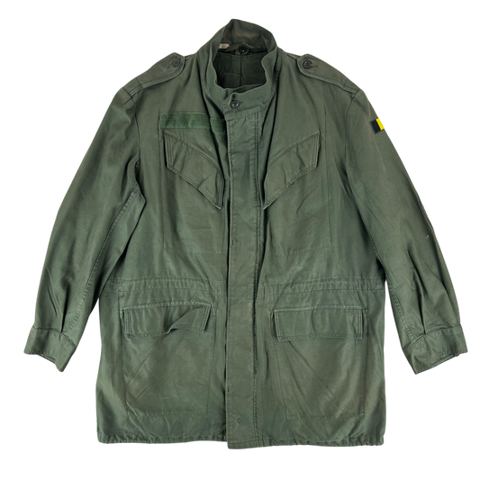 Belgian Army M64 Olive Green Field Jacket - X Large