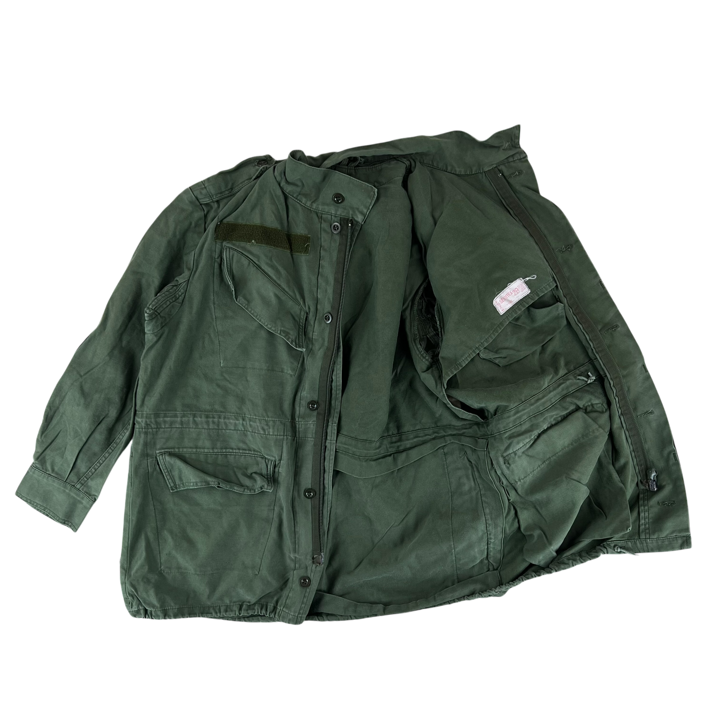 Belgian Army M88 Olive Green Field Jacket - Large