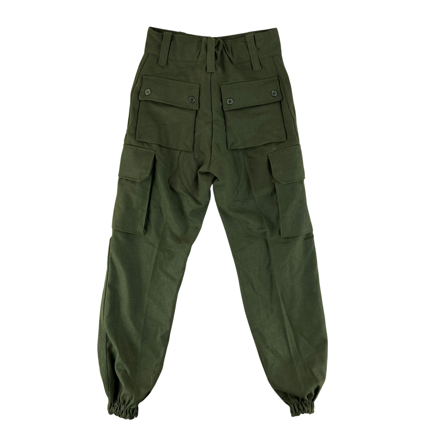 Spanish Army 80s Womens Winter Wool Blend Field Trousers - W28 L28