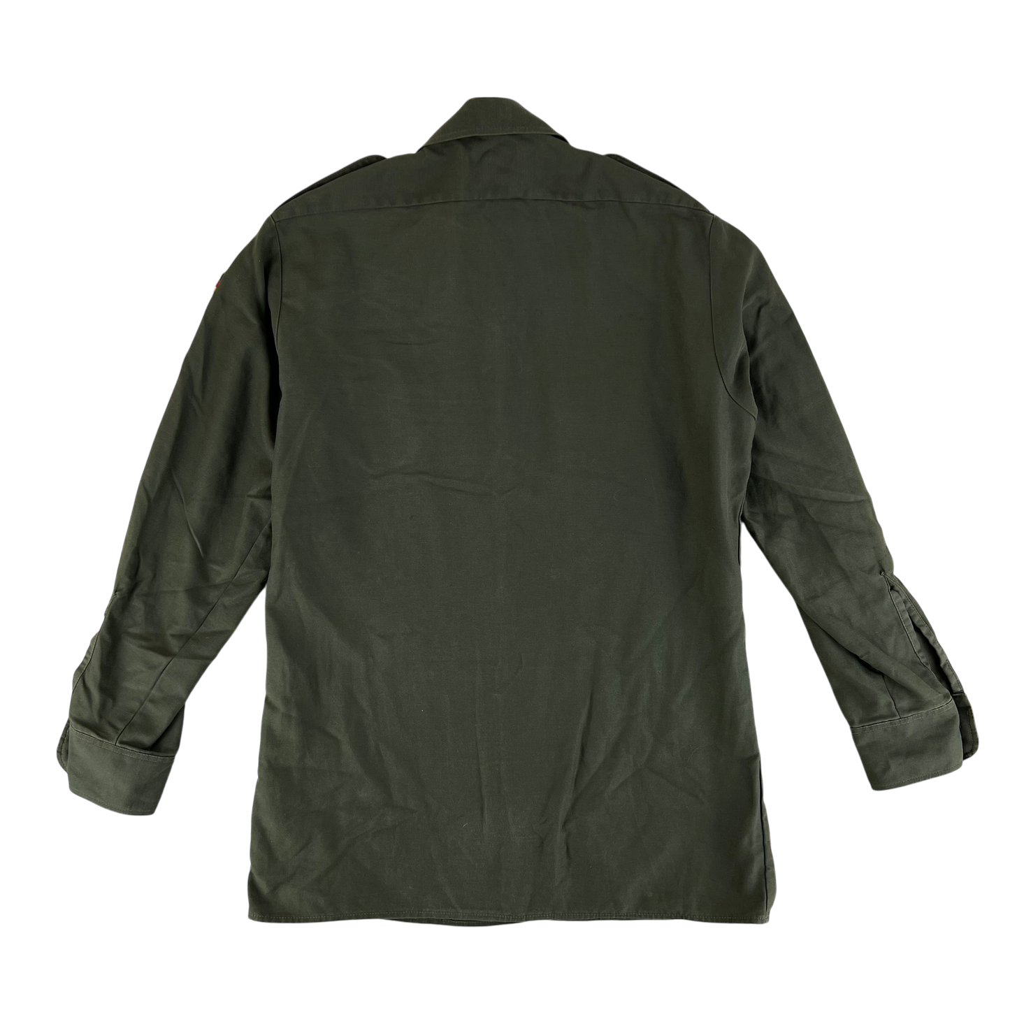 German Army Olive Green Long Sleeve Field Shirt - Medium GrNr3