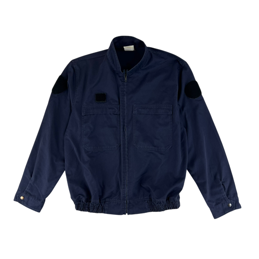 French Army Military Police Herringbone Jacket - Large