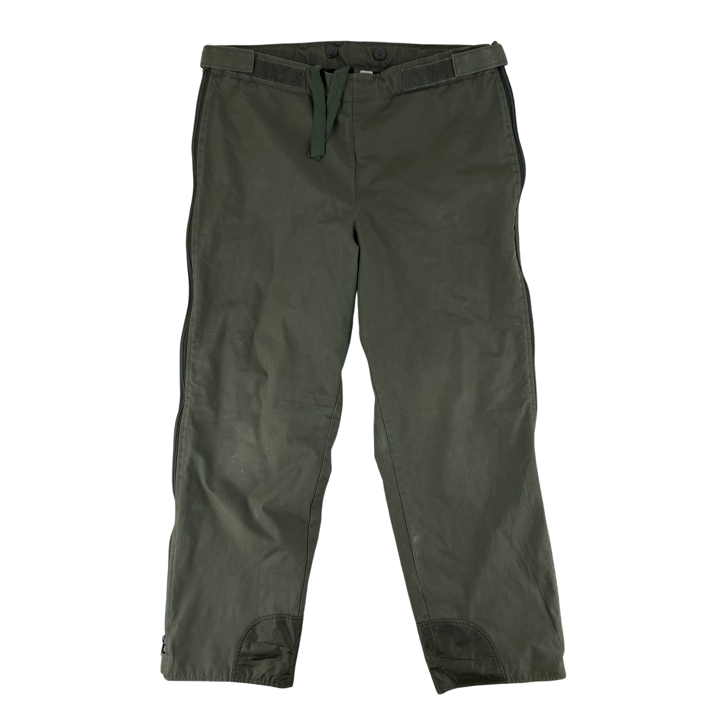 German Army Olive Waterproof Thermal Over Trousers - W36 L30