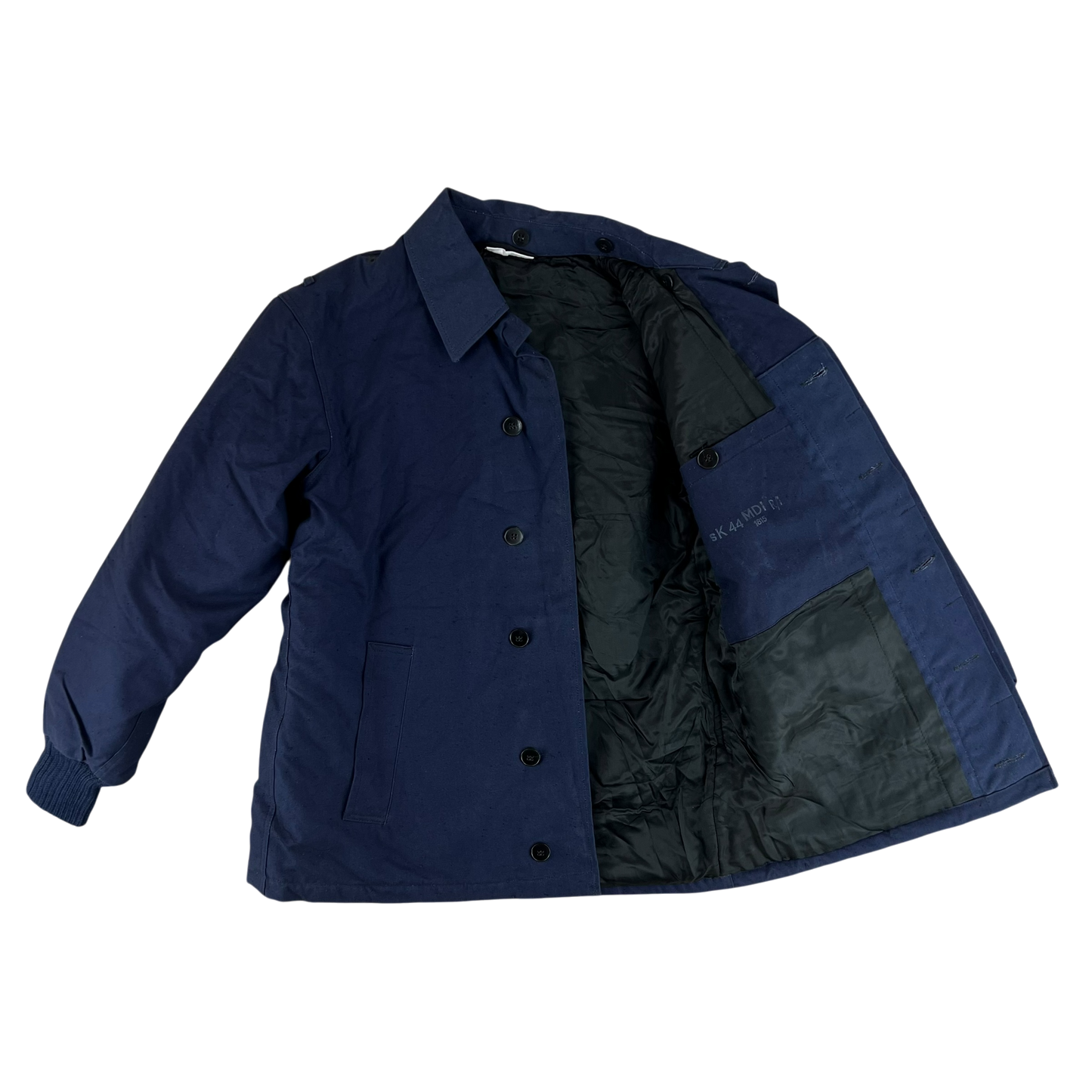 East German Navy Thermal Blue Jacket - Medium