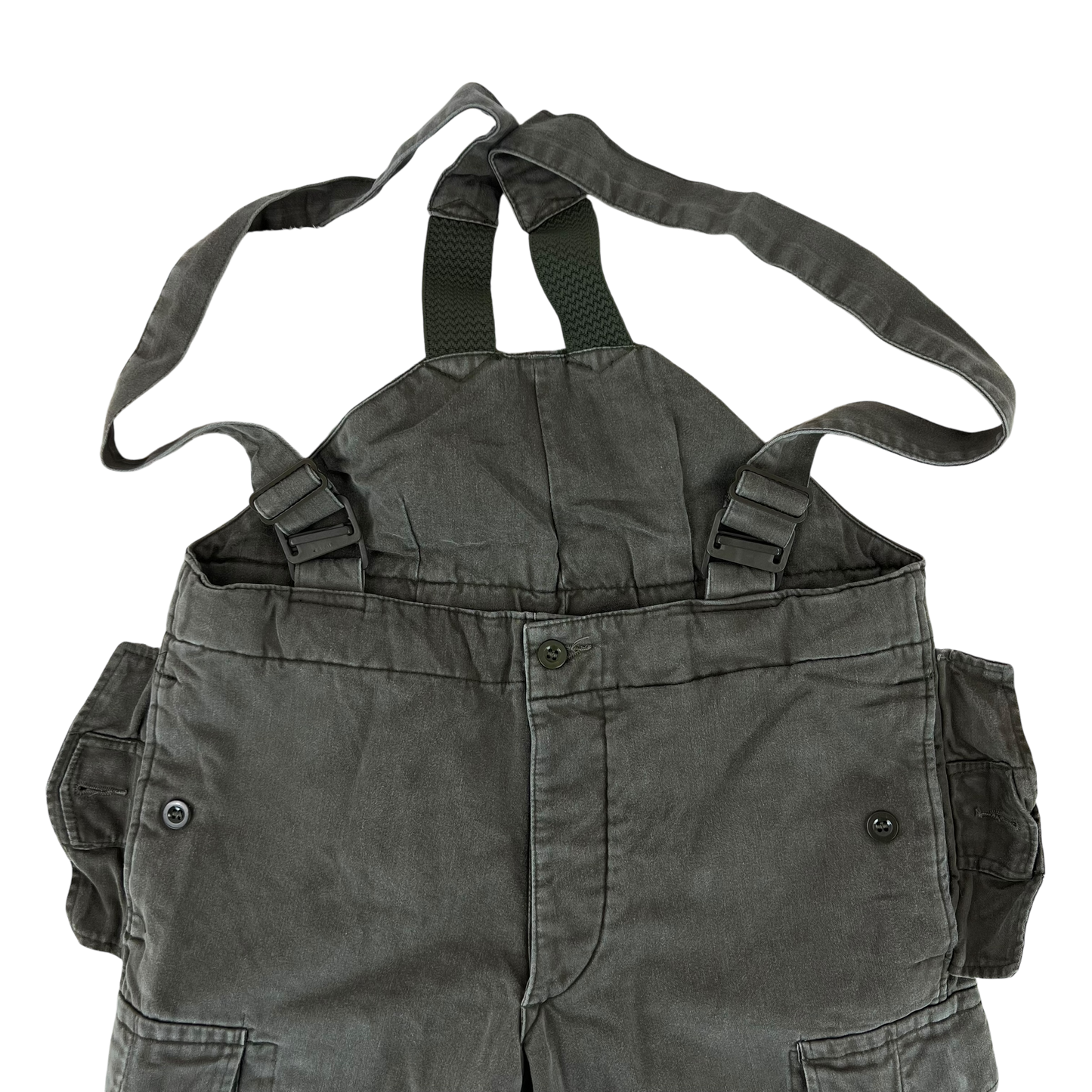 Austrian Army Thermal Insulated Olive Drab Bib Overalls - W35 L25