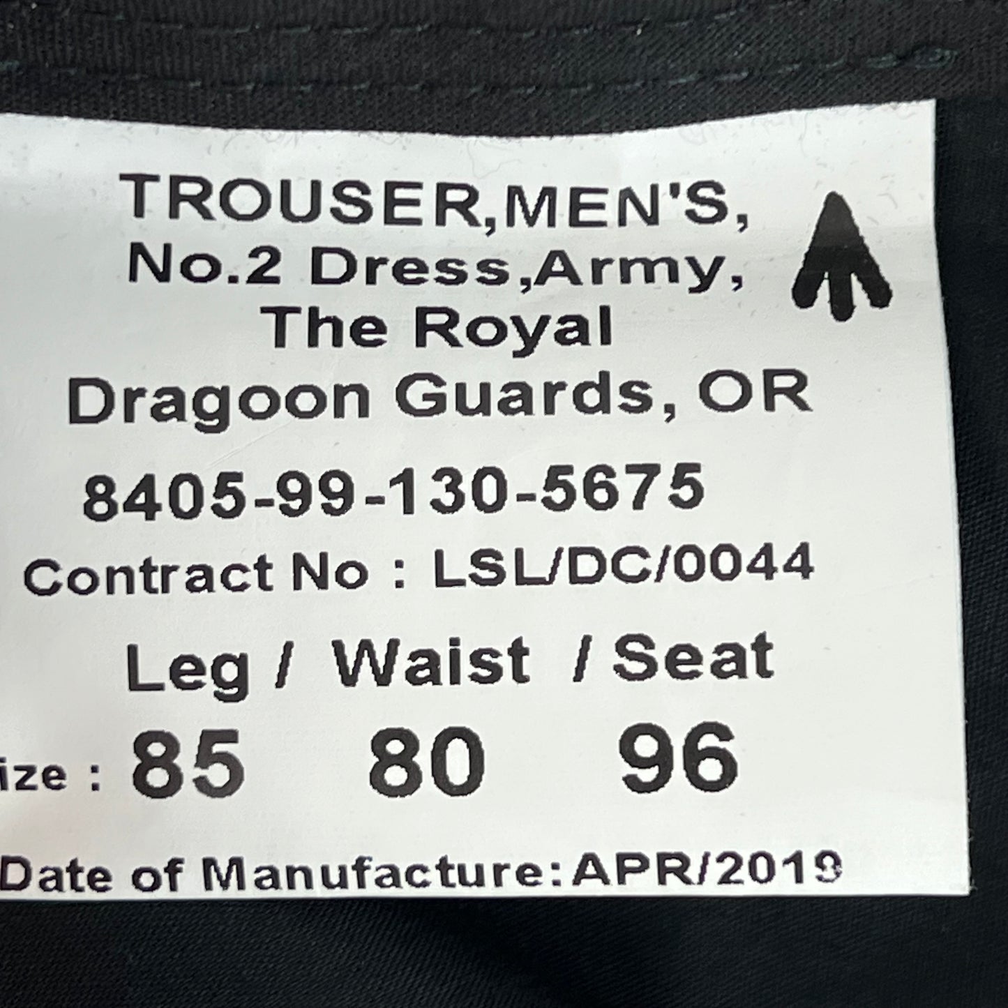 British Army Royal Dragoon Guards No. 2 Dress Trousers - W32 L33