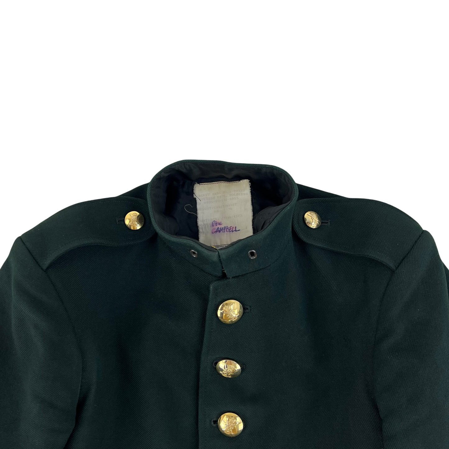 British Army Scottish No 1 Dress Piper's Jacket - Small 176/88