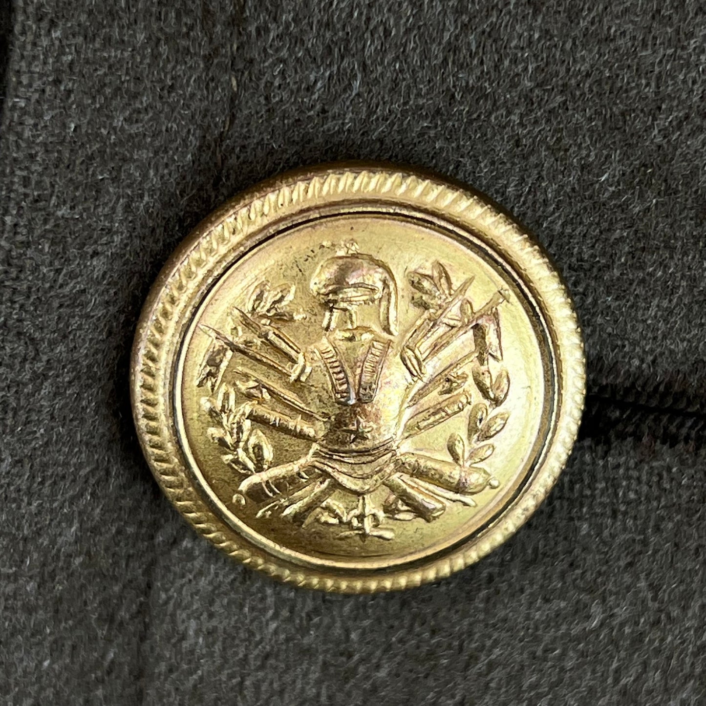 Italian Army 70's Officer's Khaki Wool Greatcoat - Medium