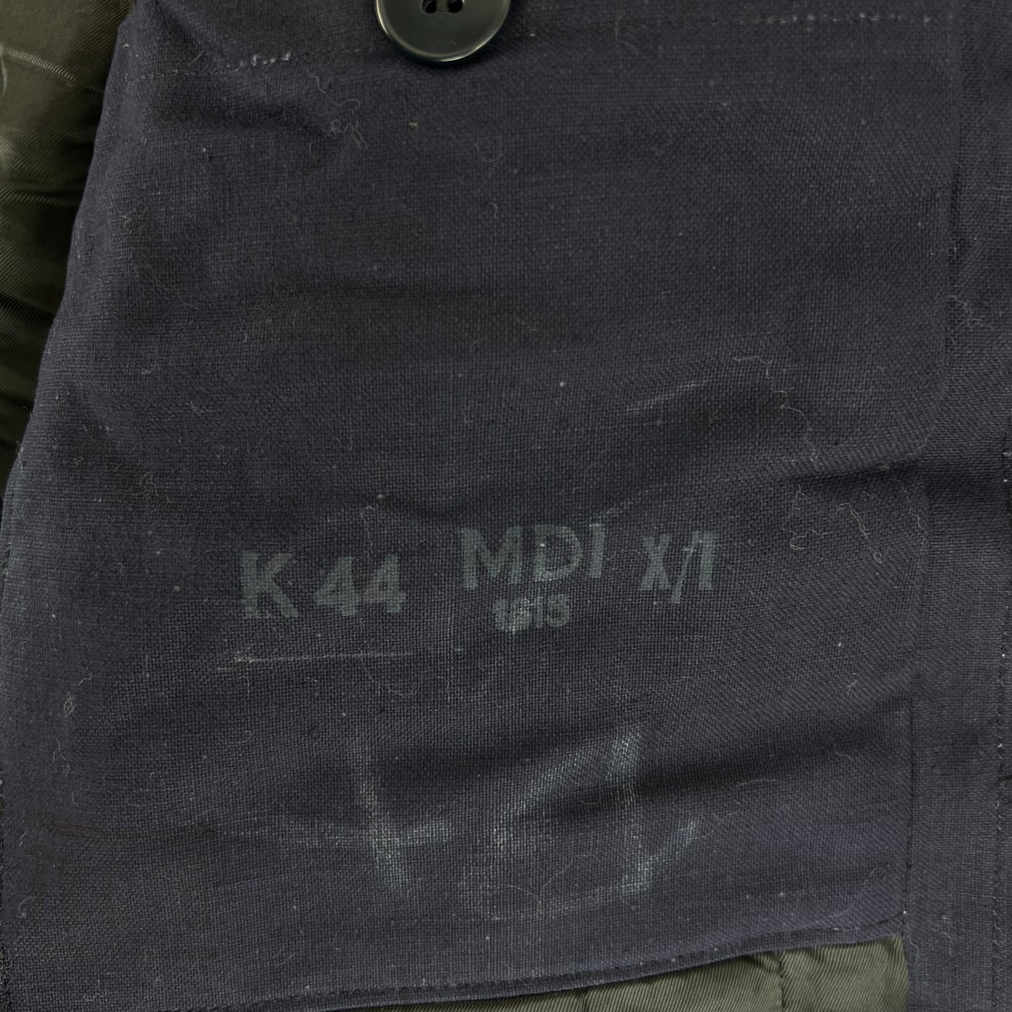 East German Navy Thermal Blue Jacket - Medium