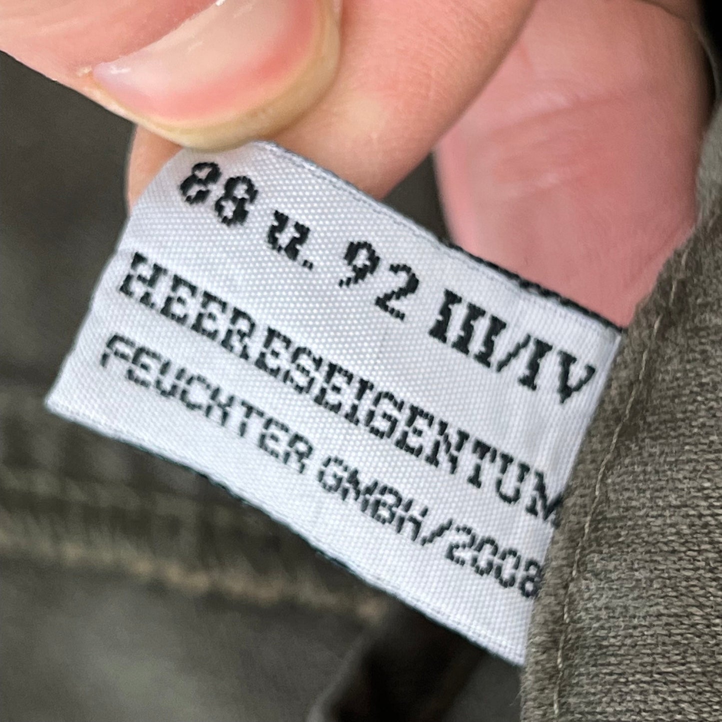 Austrian Army Olive Drab Anzug 03 Alpine Jacket - Medium 88-92 III/IV