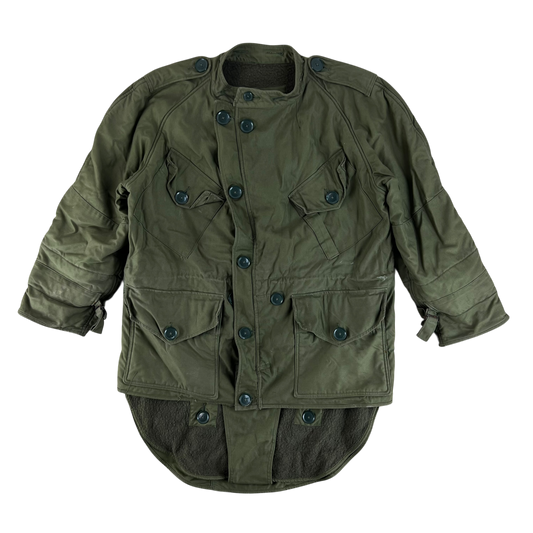 British Army 60s Olive Green Middle Parka - Large SIZE 2