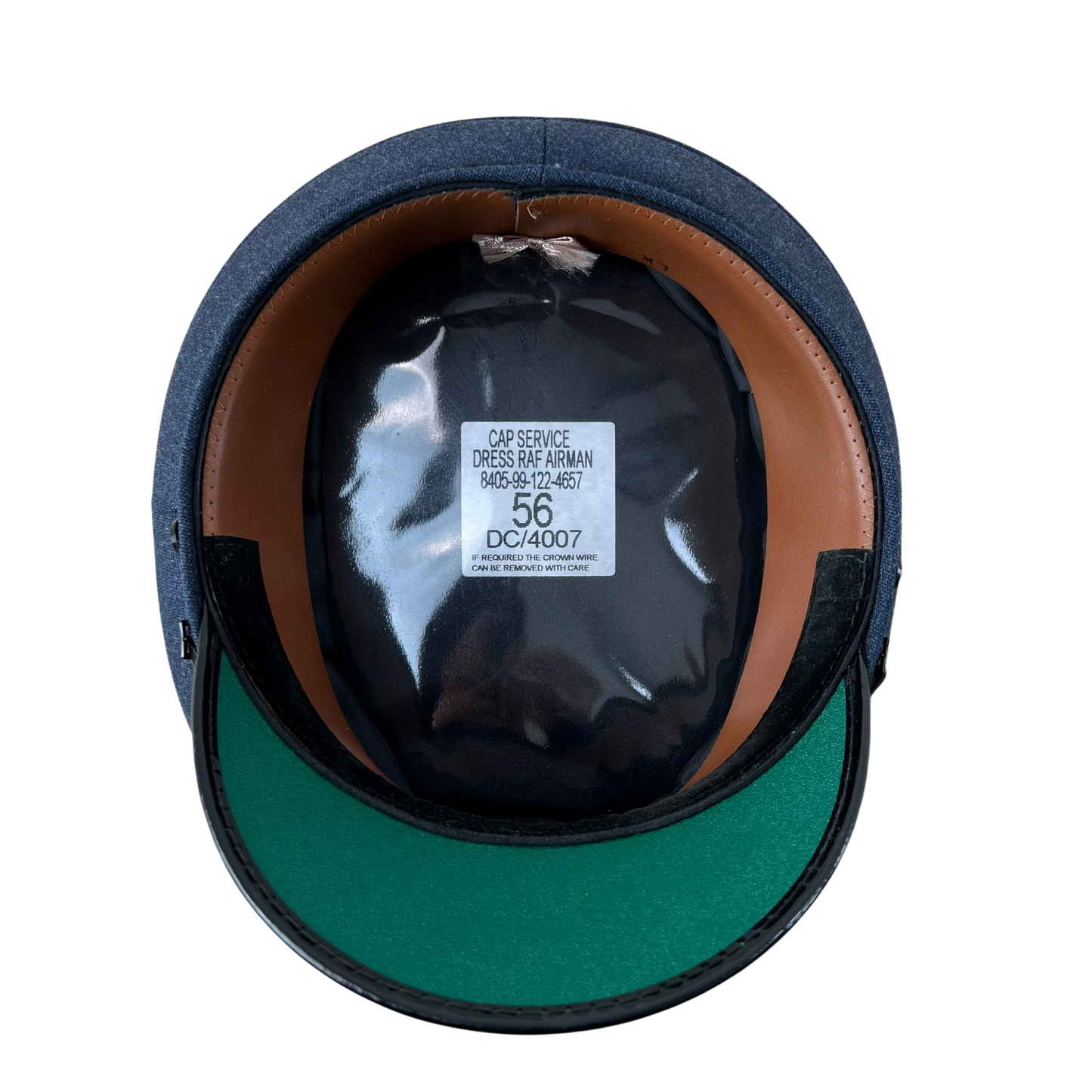 British RAF Peaked Dress Cap - Small 56cm