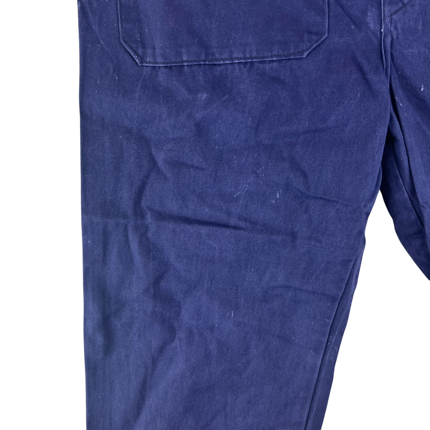 British Royal Navy 50s Salopettes Bibbed Dungarees - W38 L29