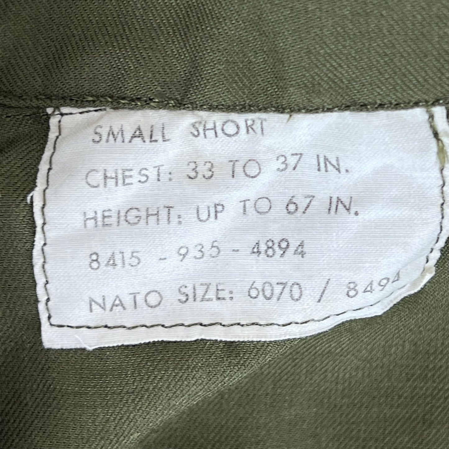 US Air Force 70's Green FR Hot Weather Flyer's Shirt - Medium