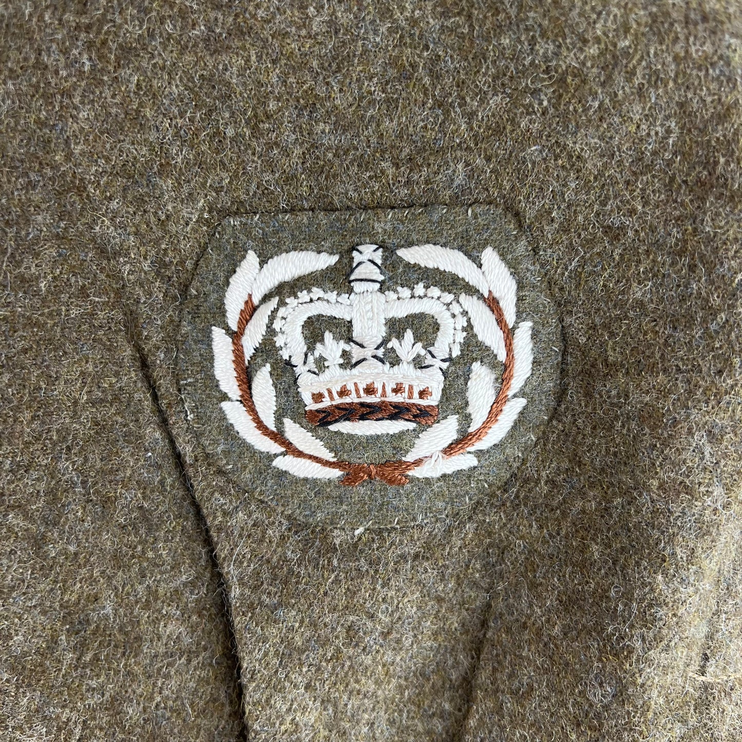 British Army 50s Khaki Ike 1949 Pattern Battle Dress Jacket - RAOC - Medium SIZE 10