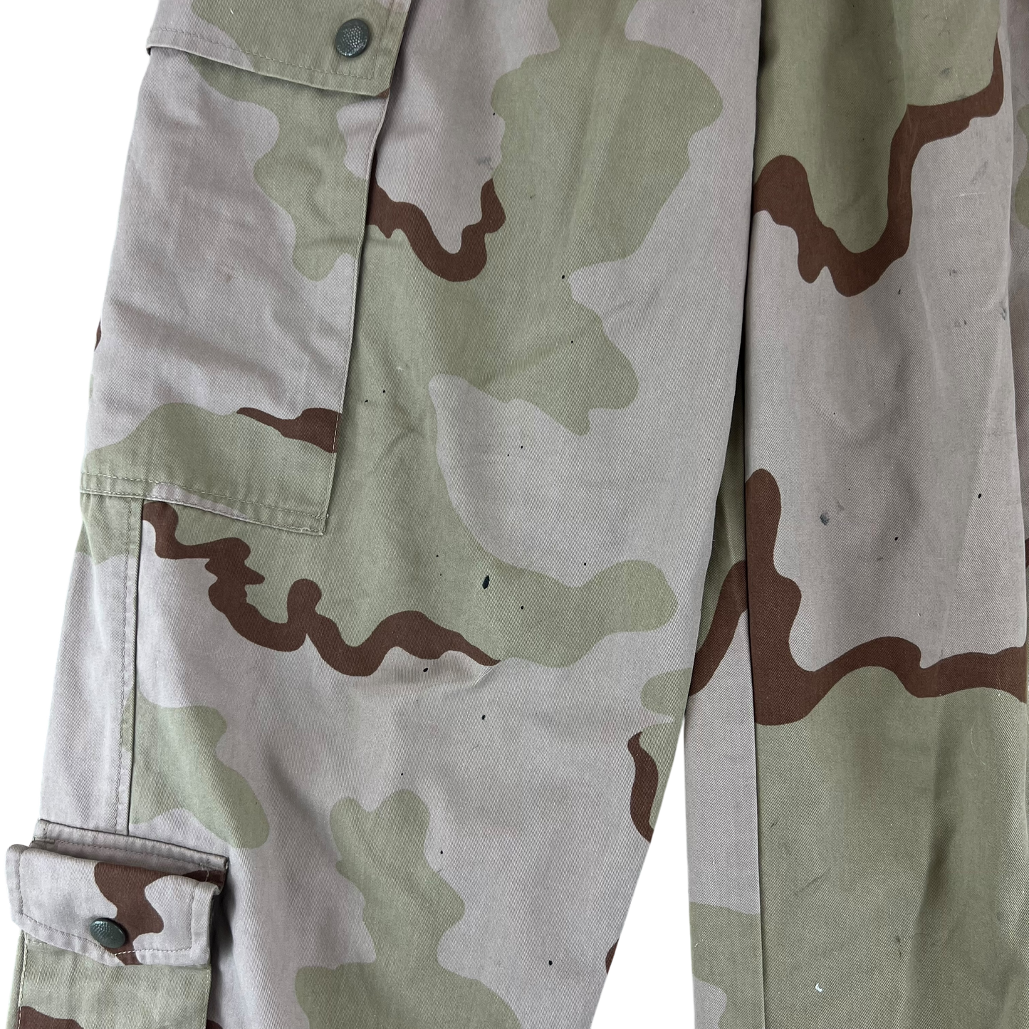 Dutch Army M93 Desert Tricolour Camouflage Combat Trousers - W32 L33.5
