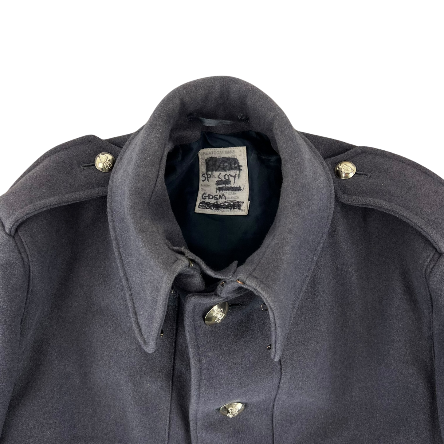 British Army Footguards Wool Greatcoat - Irish Guards - Medium