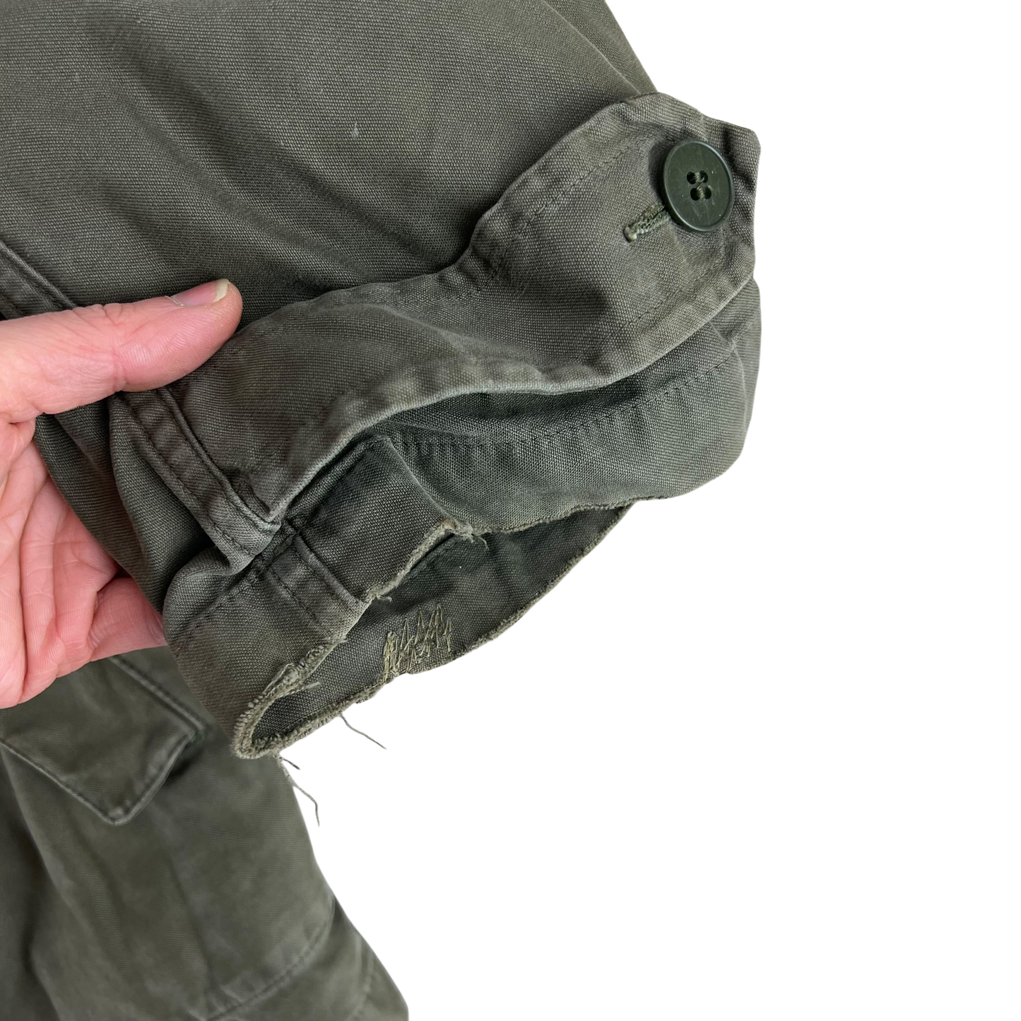 German Army Olive Drab Parka w Thermal Liner - Medium Gr 5