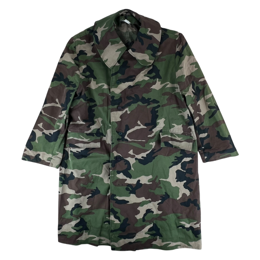 Slovak Army M97 Camouflage Dispatch Trench Coat - XXX Large