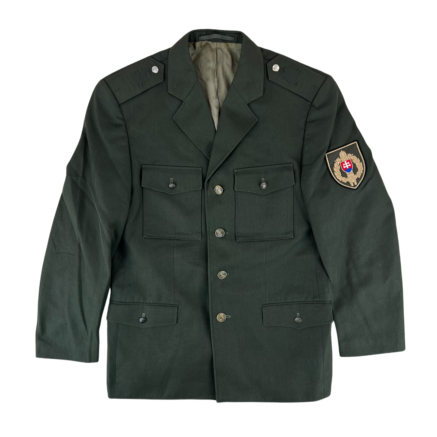 Slovak Army M97 Olive Green Dress Jacket - Large