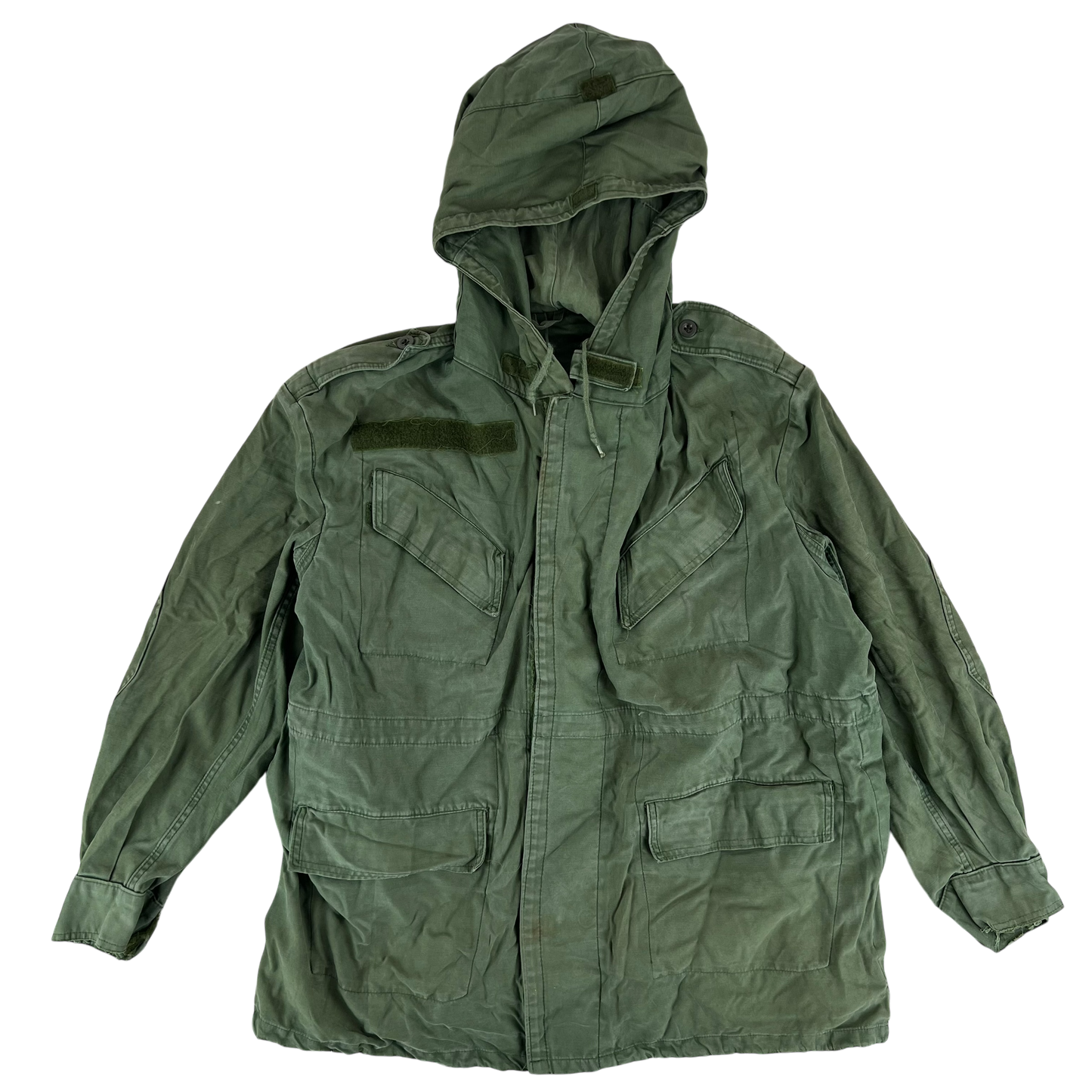 Belgian Army M64 Olive Green Parka - X Large