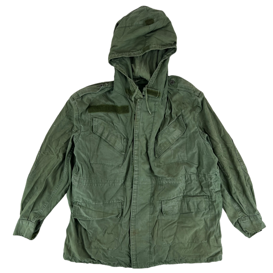 Belgian Army M64 Olive Green Parka - X Large