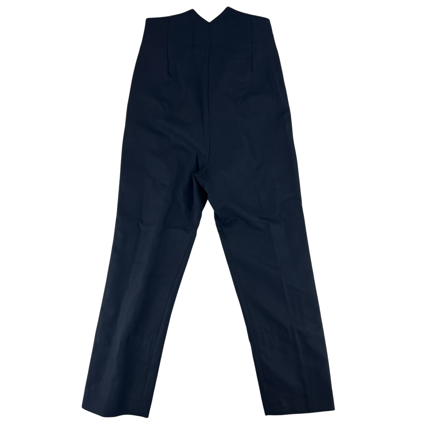 British Army Footguards Officers' Black Red Stripe Trousers - W32 L30.5