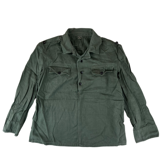 Bulgarian People's Army Olive Green Cossack Shirt - Large