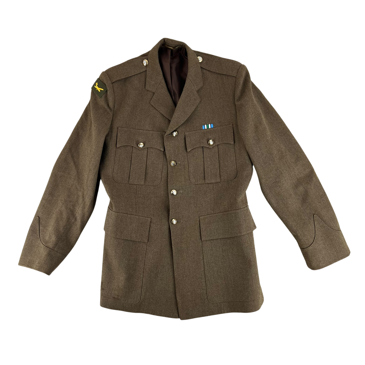 British Army No. 2 Brown  Dress Jacket - Duke of Lancaster's Regiment - Large 182/112