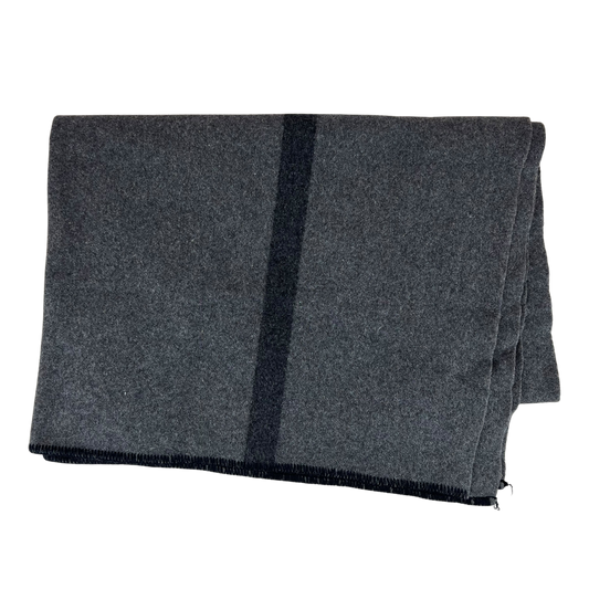 Romanian Army Grey Wool Blanket