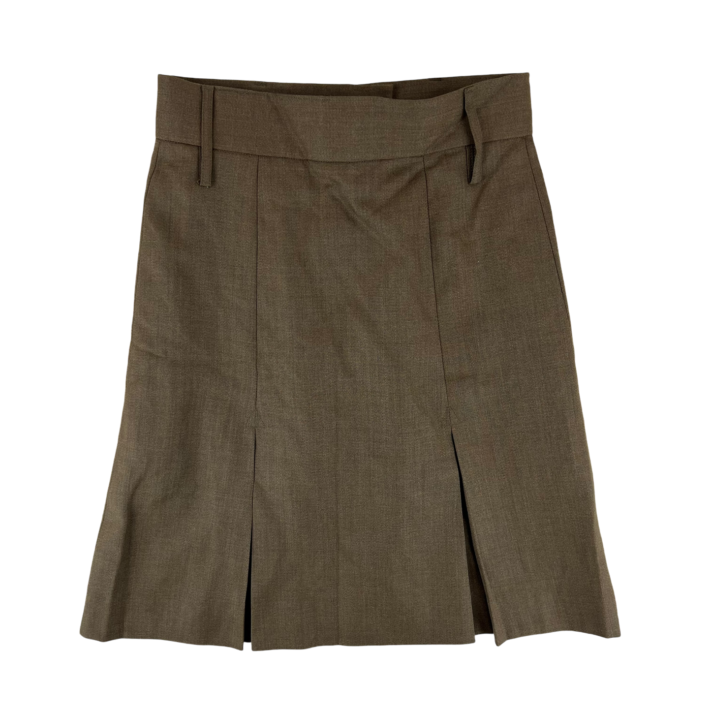 British Army Women's Barracks Brown Ceremonial FAD No. 2 Dress Skirt - W29 L23