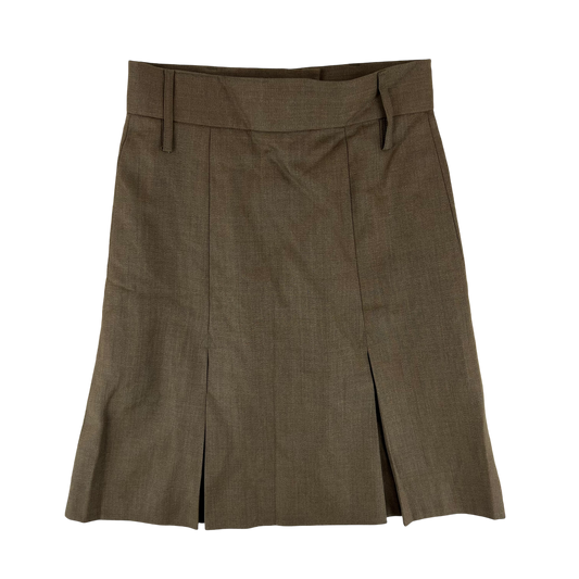 British Army Women's Barracks Brown Ceremonial FAD No. 2 Dress Skirt - W29 L23