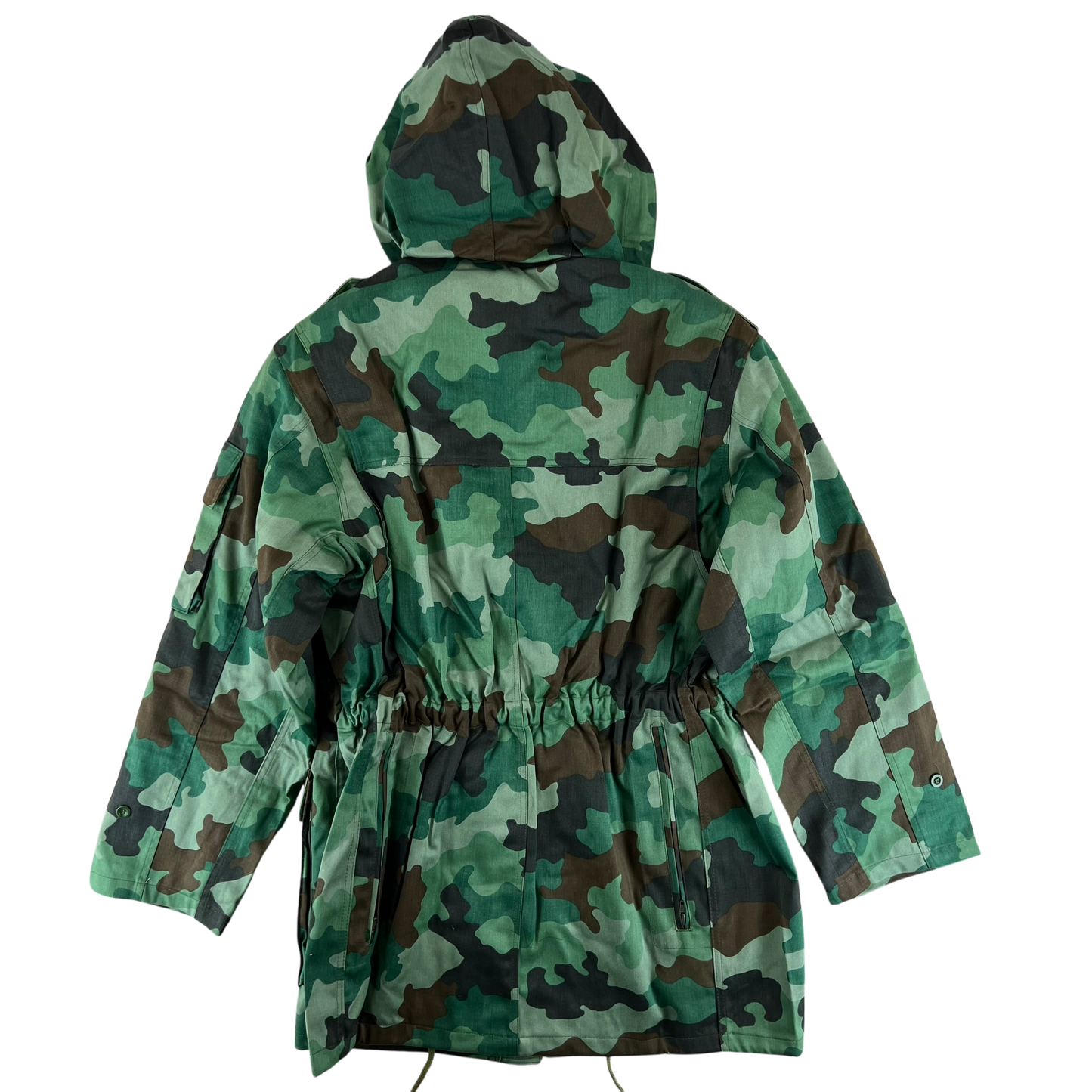 Serbian Army M93 Oak Leaf Camouflage Parka w/ Thermal Liner - Medium 172/100