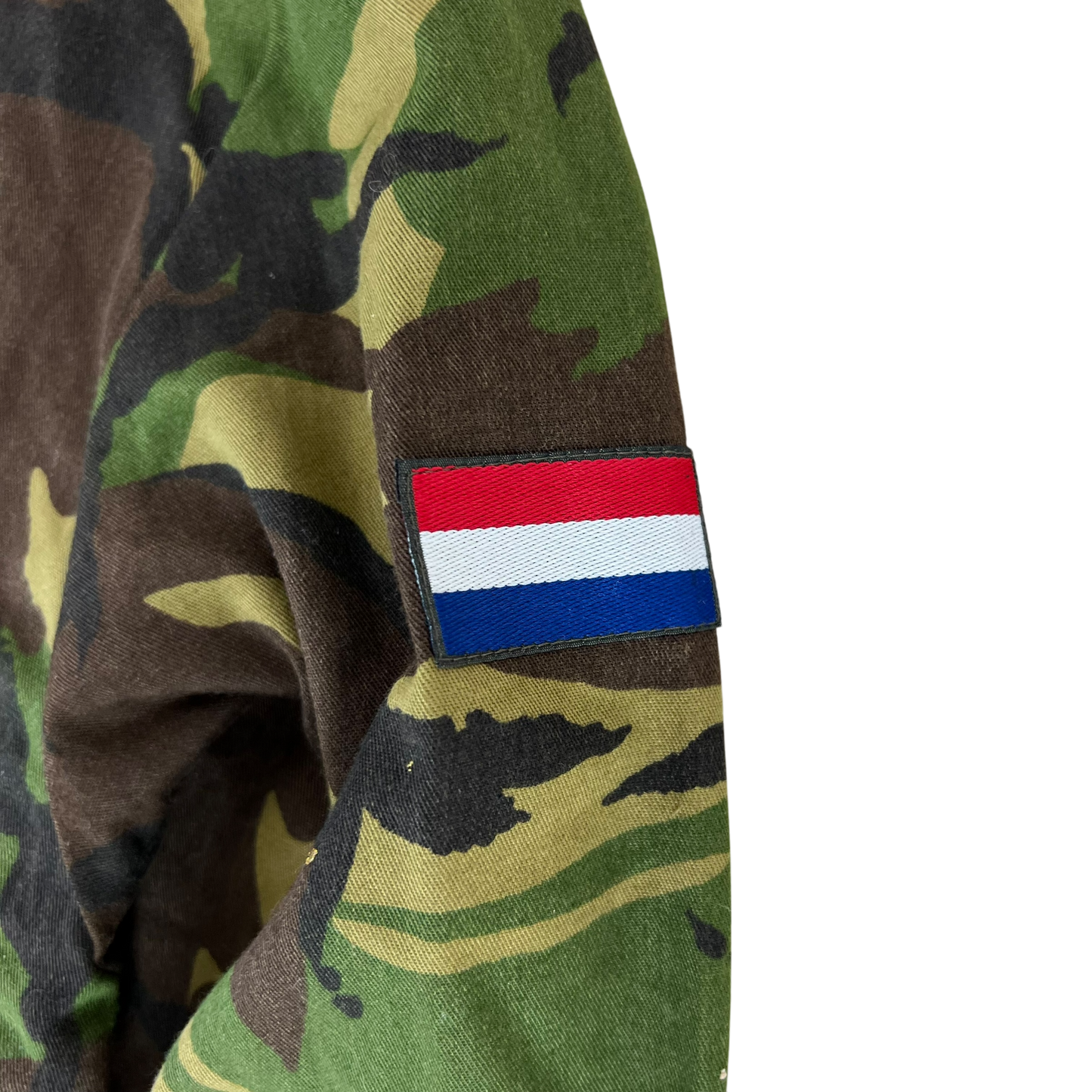 Dutch Army Field Shirt DPM Woodland Camouflage Long Sleeve - Medium