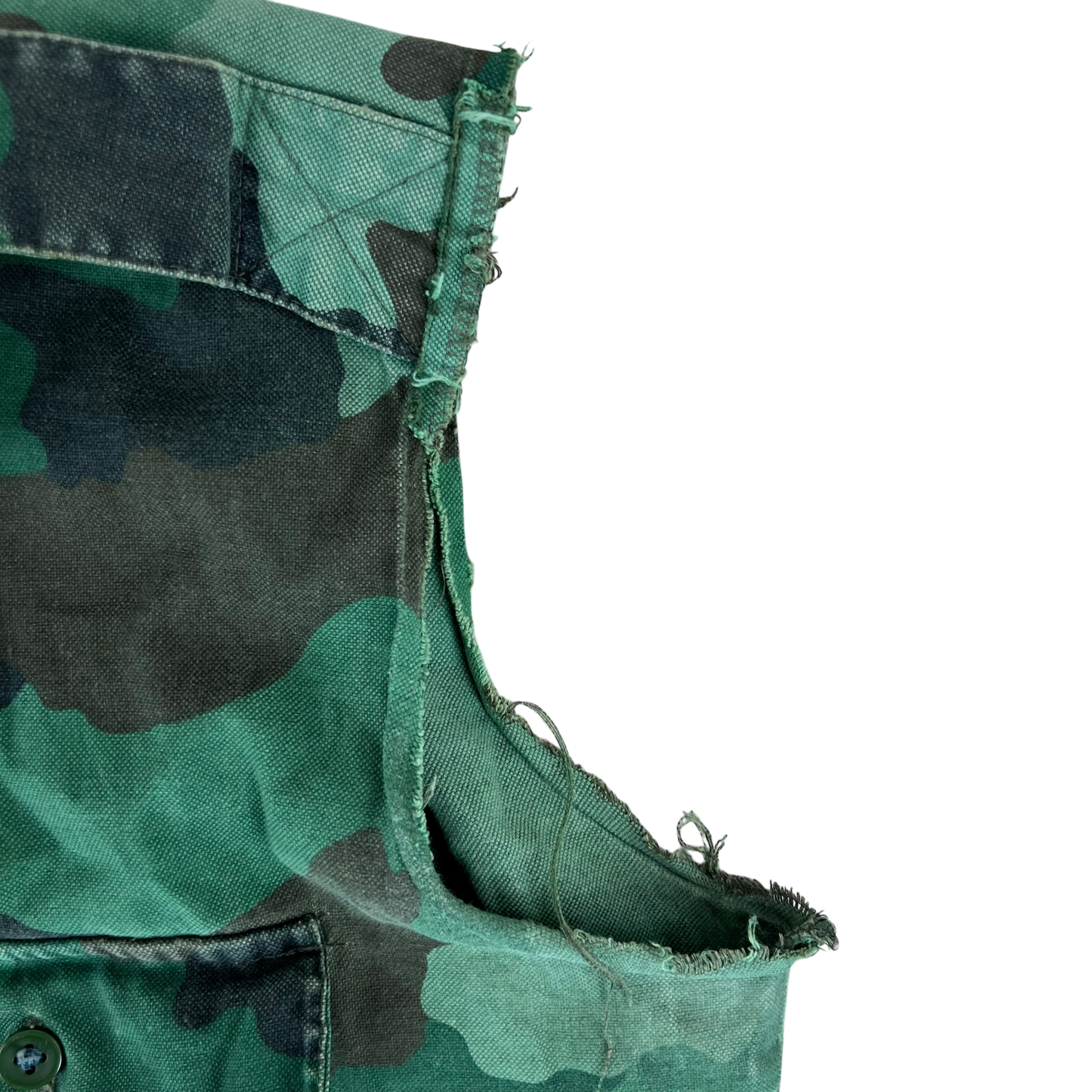 Serbian Army M93 Oak Leaf Camouflage Field Tailored Vest - X Large