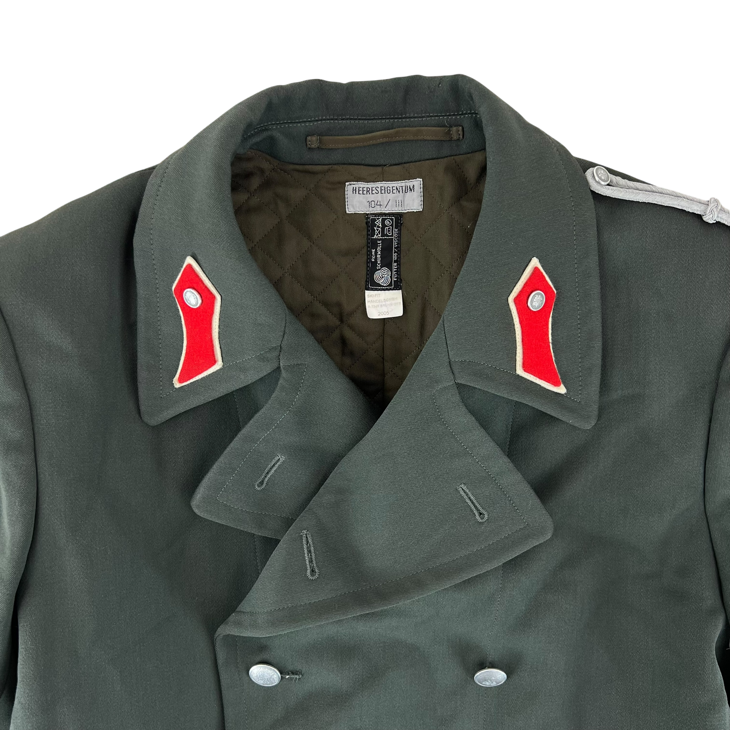 Austrian Army Artillery Officer's Greatcoat Field Grey - Large