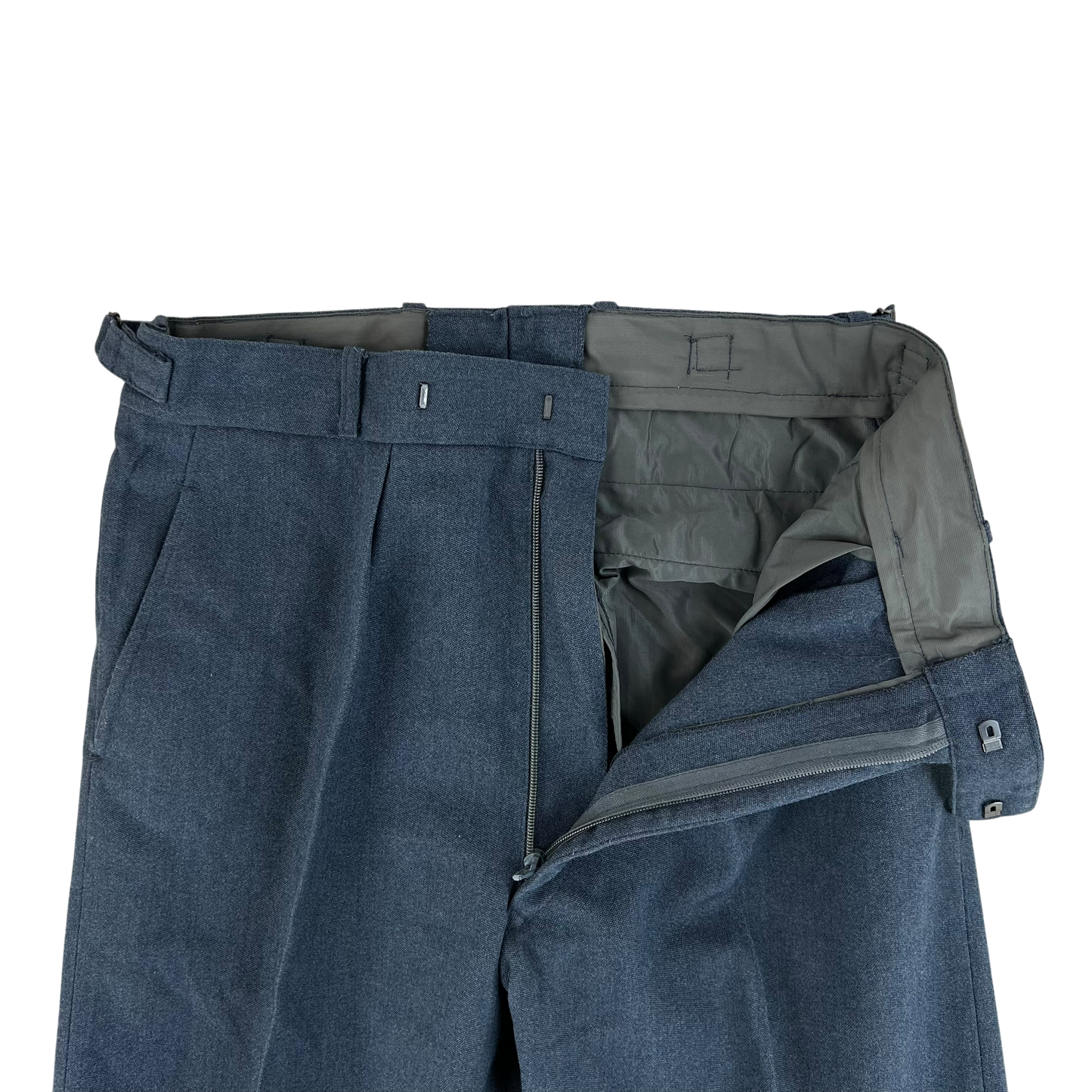 British RAF 72 Pattern Blue-Grey Dress Trousers - W36 L29