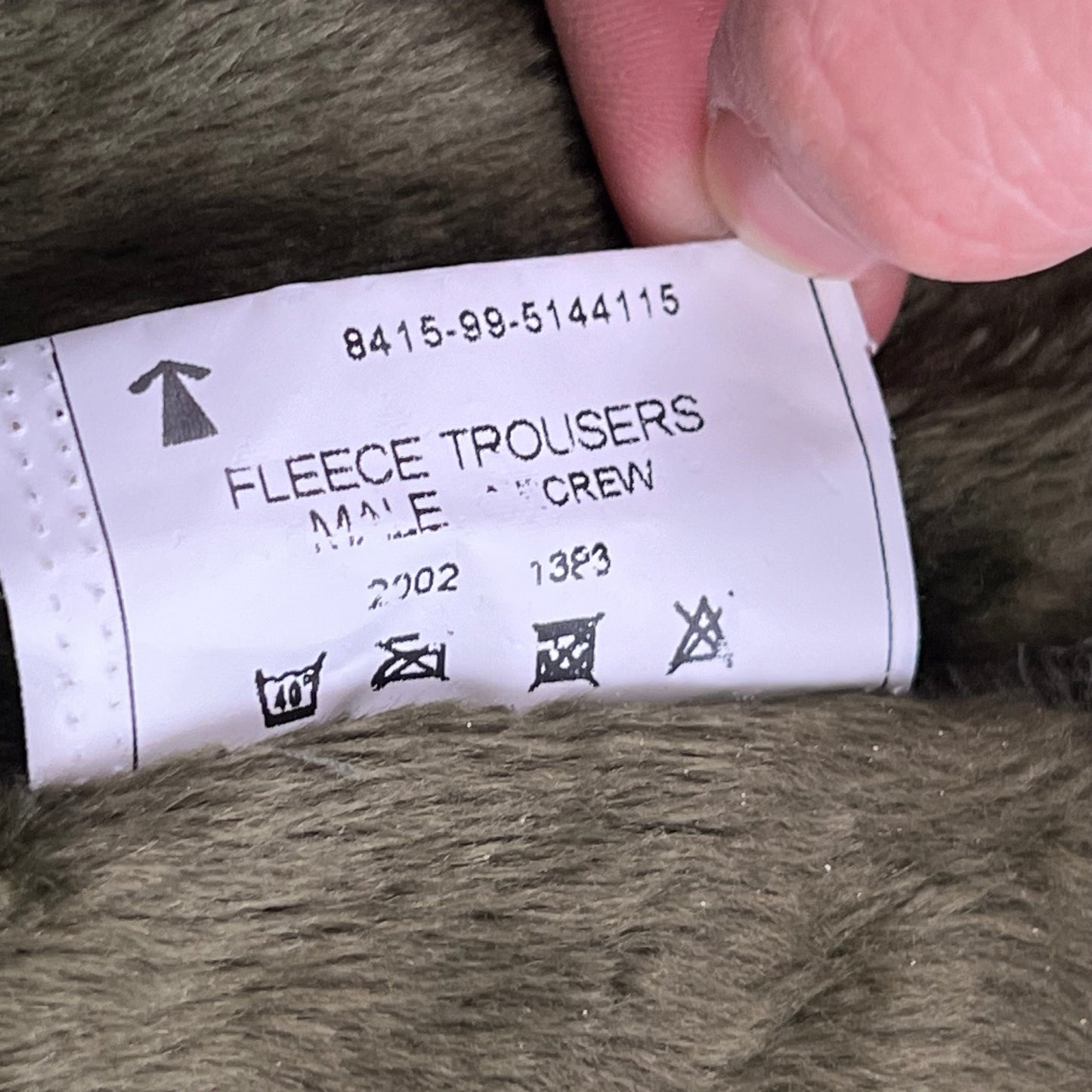 British Army Thermal Trouser Liners Aircrew Faux Fur - W36 L28