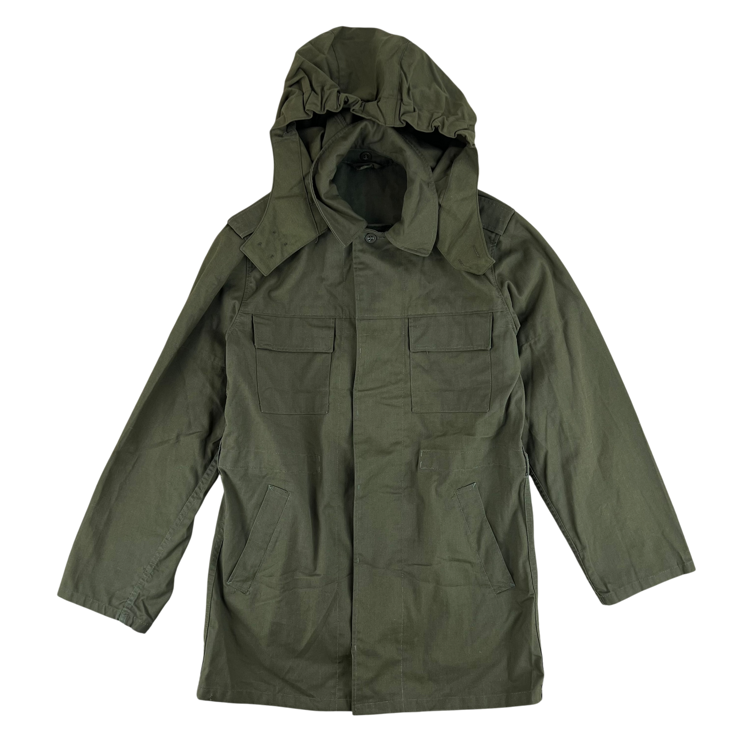 Czechoslovak Army M85 Field Parka Olive Green w/ Hood - Small 172/88
