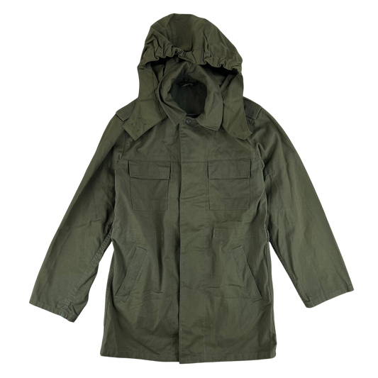 Czechoslovak Army M85 Field Parka Olive Green w/ Hood - Small 172/88