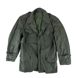 Greek Army M65 Olive Green Jacket - Medium