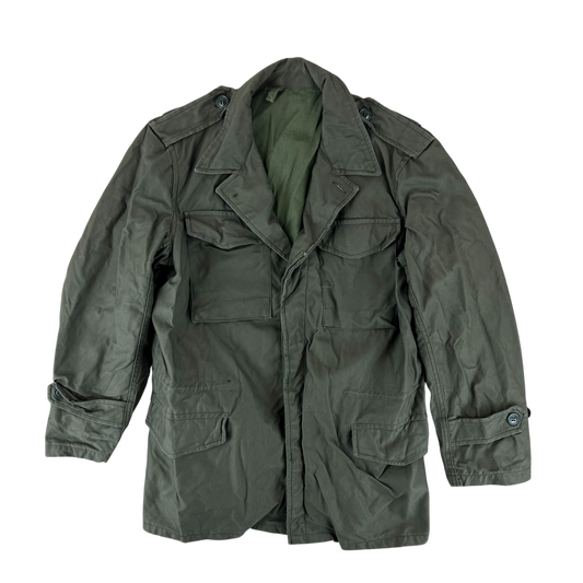 Greek Army M65 Olive Green Jacket - Medium
