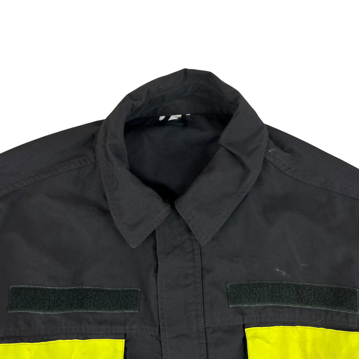 Italian Fire Services Hi-Vis Black Jacket - X Large