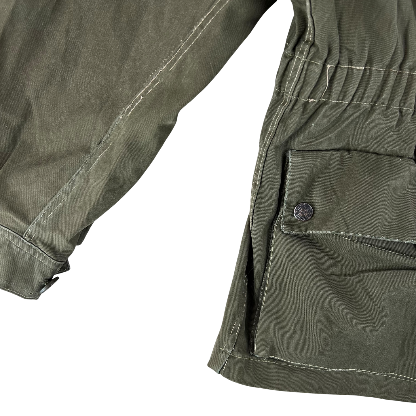 Italian Army Olive Drab Roma 75 Safari Jacket - Medium