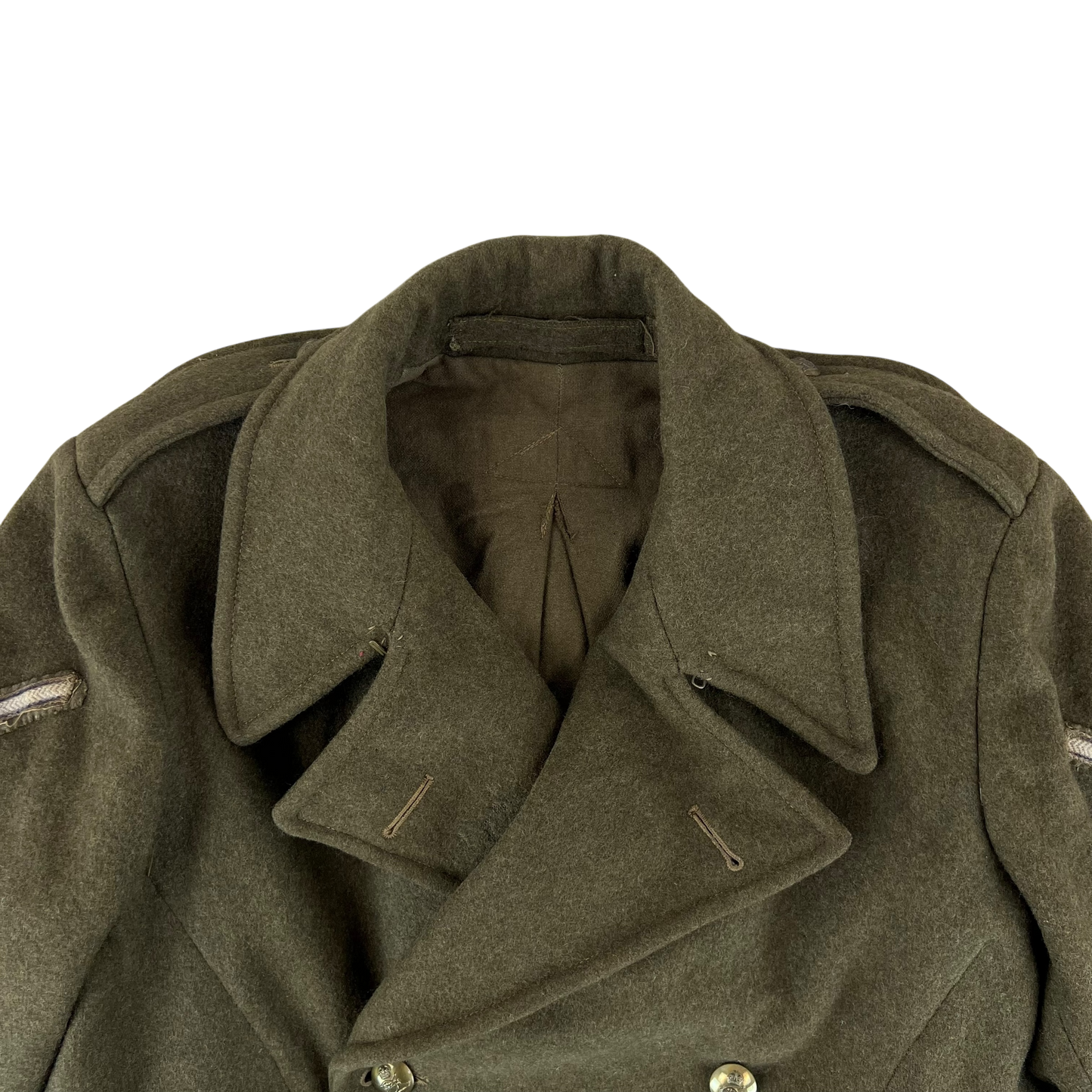 British Army Dismounted 1940 Pattern Greatcoat - Royal Artillery - Medium
